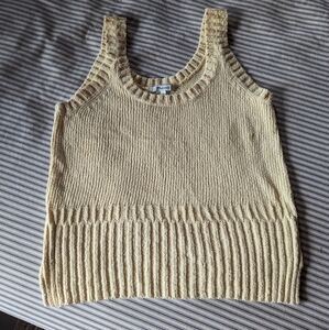Madewell crotchet top